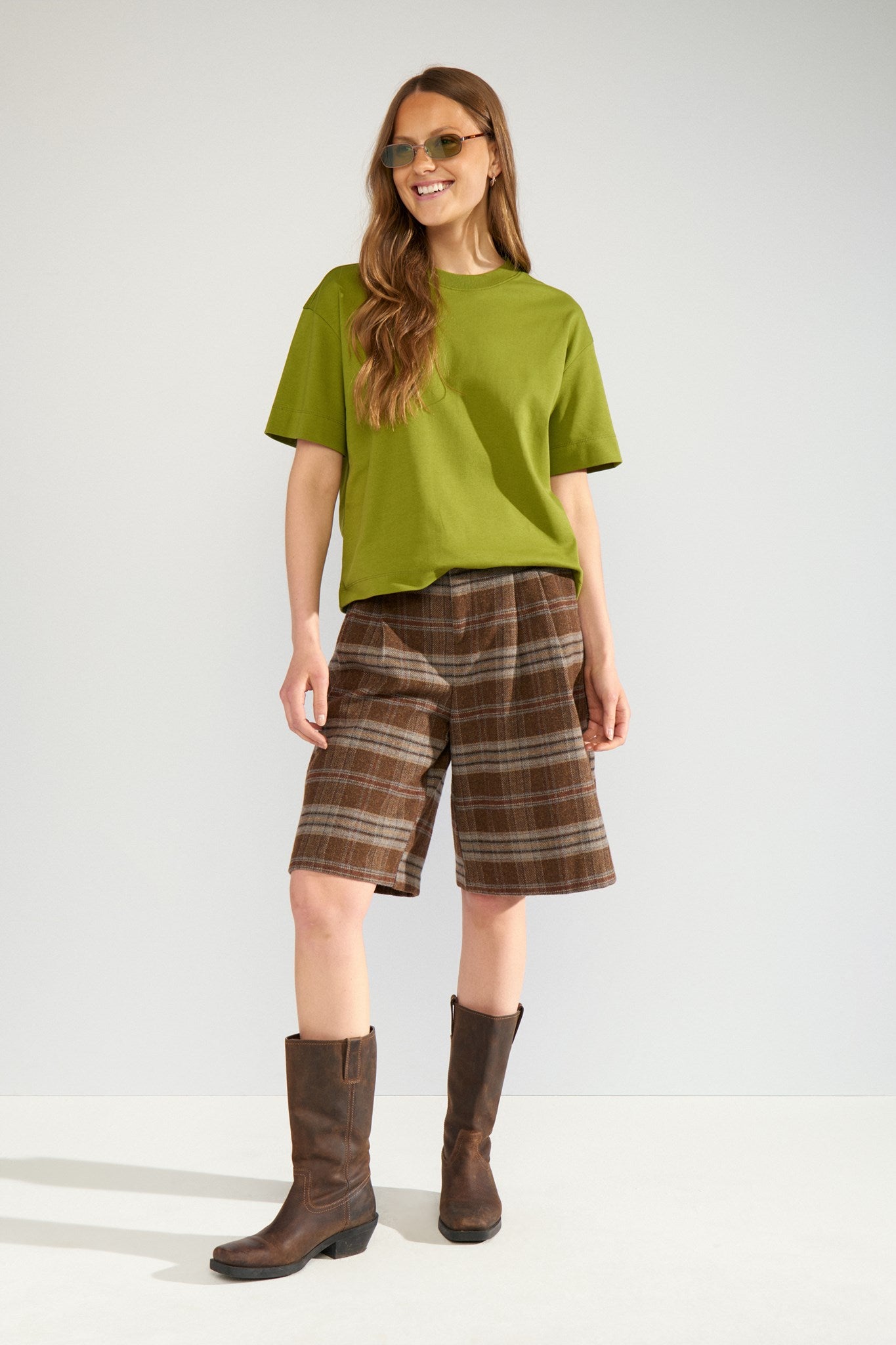 Short Nuezma tweed à carreaux | Nümph – Image 3