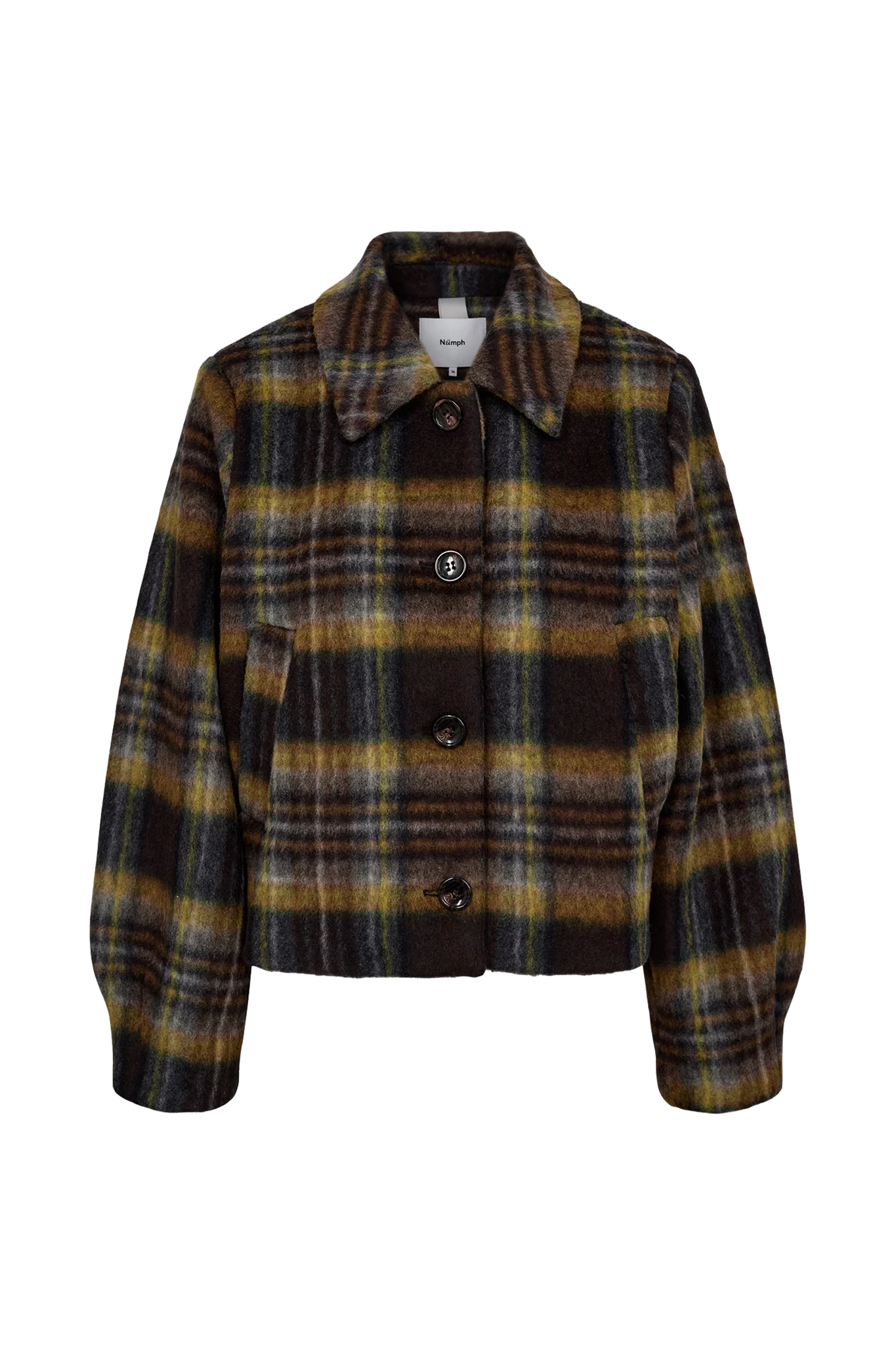Veste Nujenta à carreaux, Dachshund | Nümph – Image 5