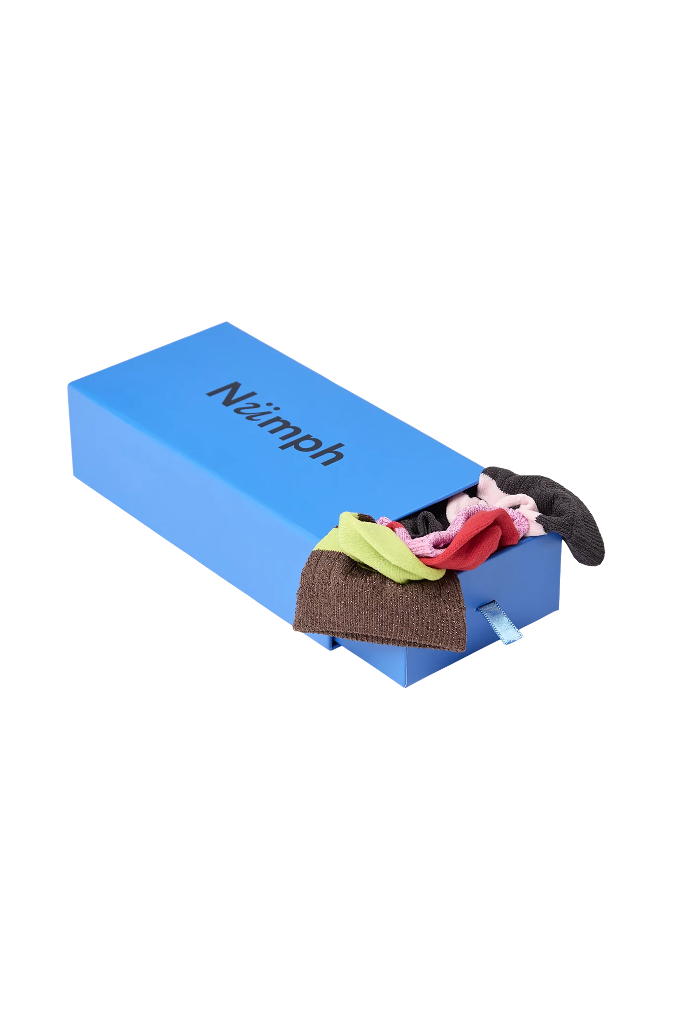 Coffret chaussettes Nulilja rayées multicolores | Nümph – Image 2