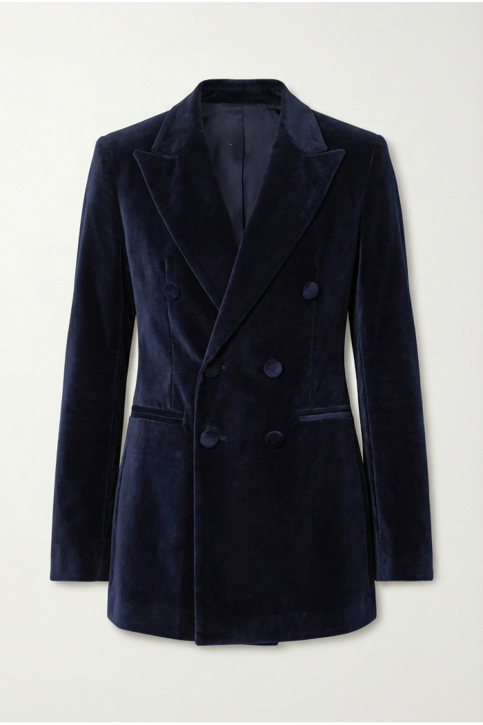 Blazer Smoking Yves velours | Imprevu – Image 3