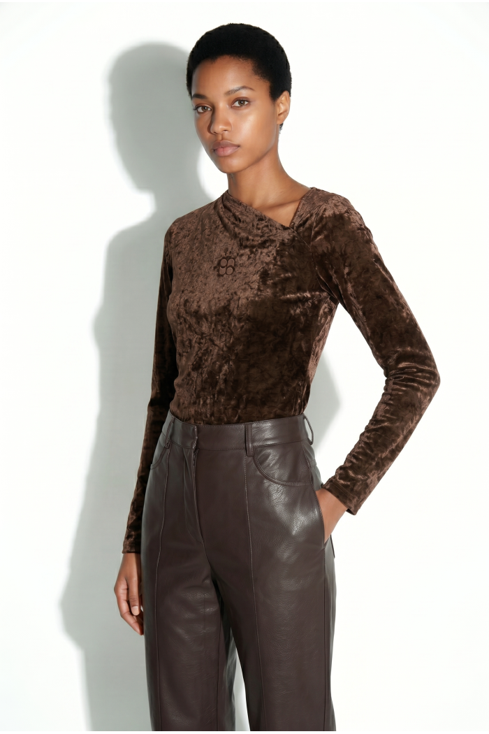 Blouse Lyra velours | Julia Bijoux – Image 2