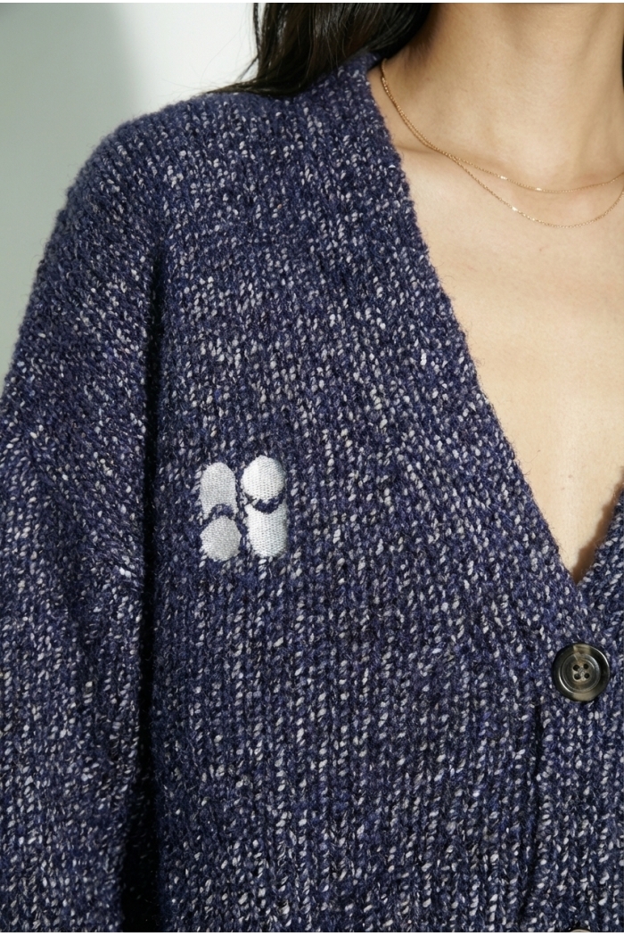 Cardigan en laine Tilga chiné Twiggy | Imprevu – Image 3