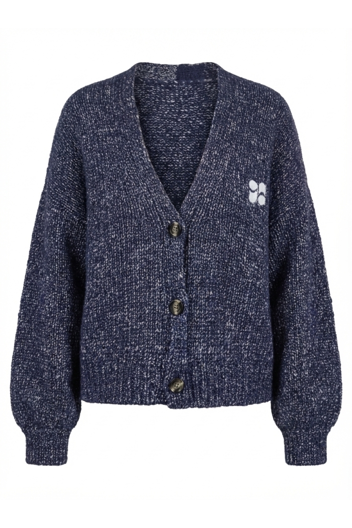 Cardigan en laine Tilga chiné Twiggy | Imprevu – Image 2