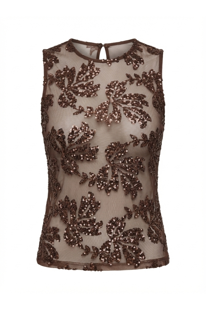 Top paillettes brodé de sequins | Imprevu – Image 4
